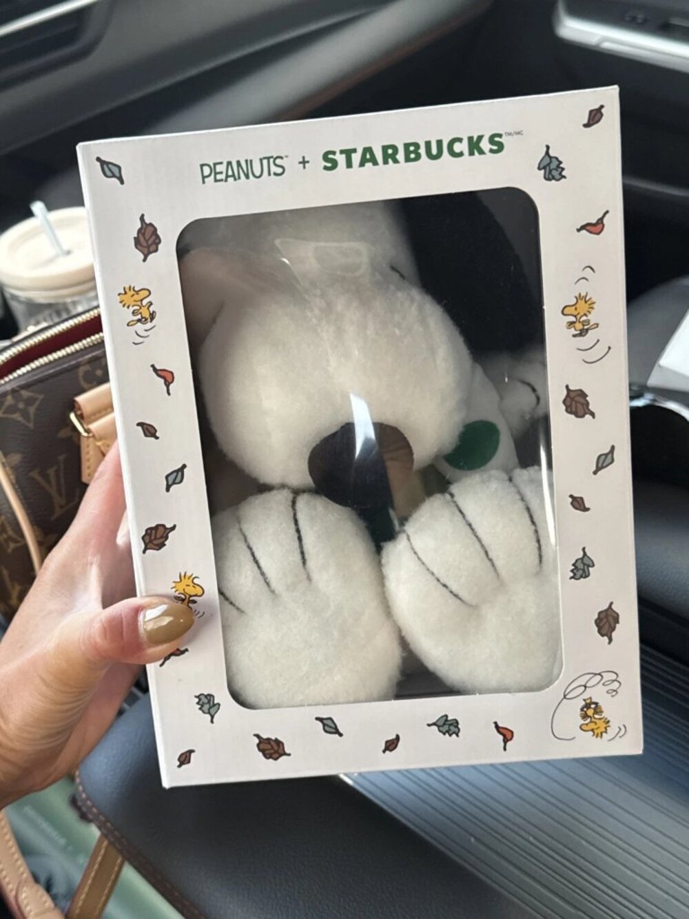 NWT! Starbucks Peanuts Snoopy Plush